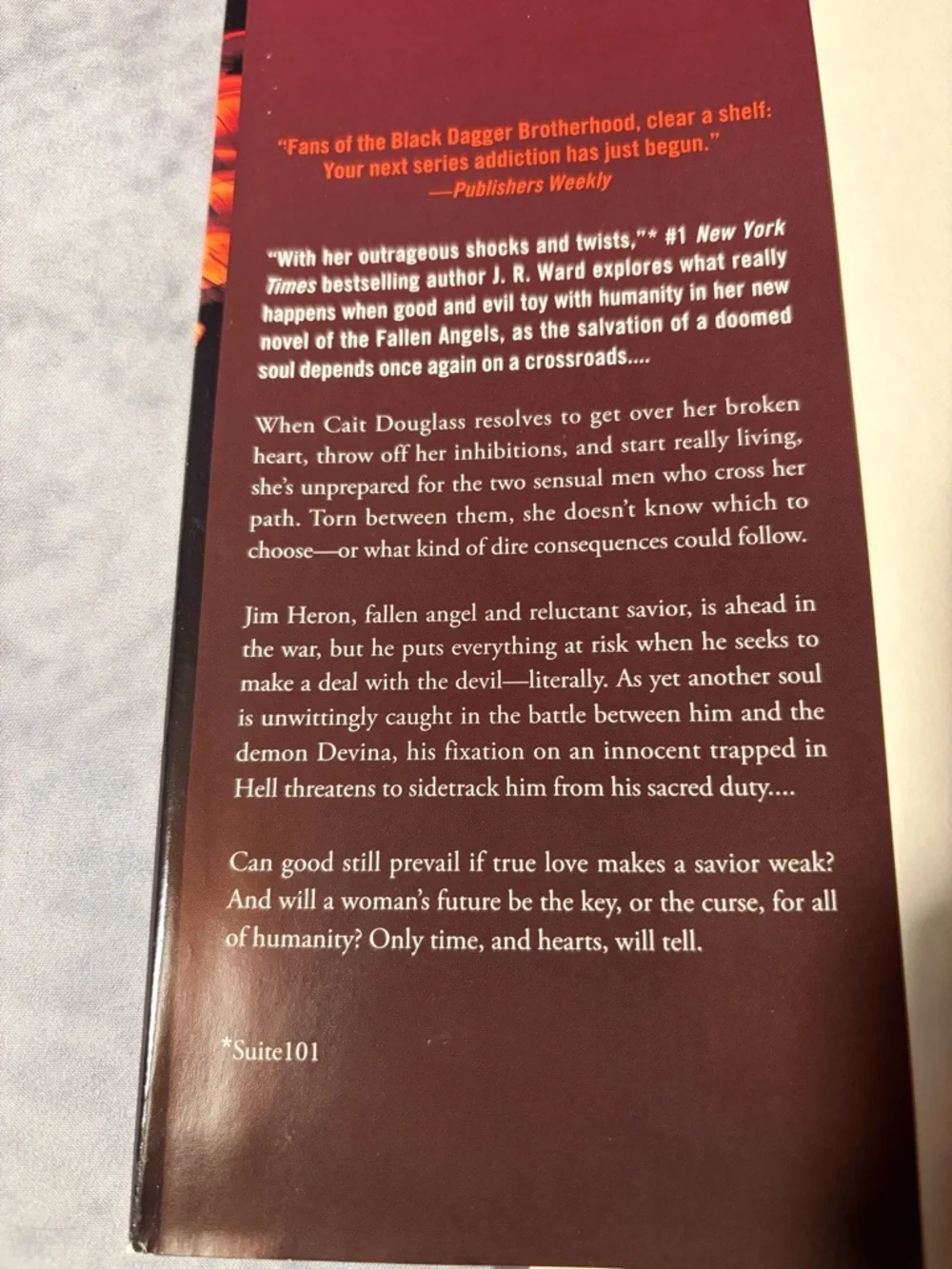J R Ward Books Possession & Immortal Fallen Angels Hardcover Paranormal Romance - Picture 11 of 13